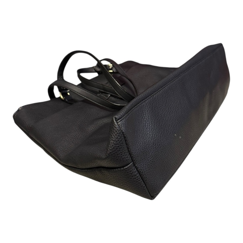 Tutilo Black Tote Laptop Bag Minimalist - Picture 11 of 12